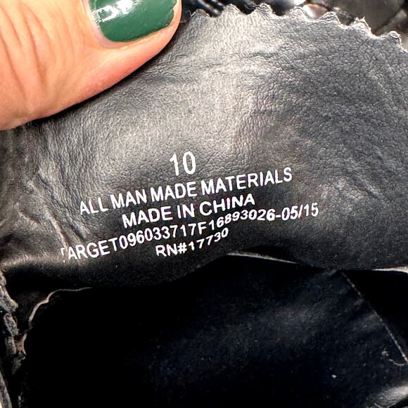 MOSSIMO Reagan Platform‎ Loafers Women's 10 Chunky Academia Whimsigoth Y2K Goth - Picture 12 of 14